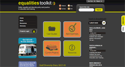 Desktop Screenshot of equalitiestoolkit.com